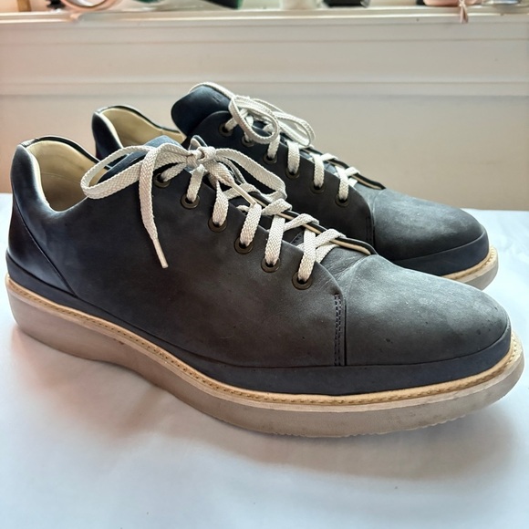 samuel hubbard Other - Samuel Hubbard Fast Navy Nubuck Leather Sneaker Casual Shoe Lace-up Vibram 11.5